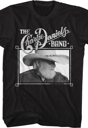 Black And White Photo Charlie Daniels Band T-Shirt
