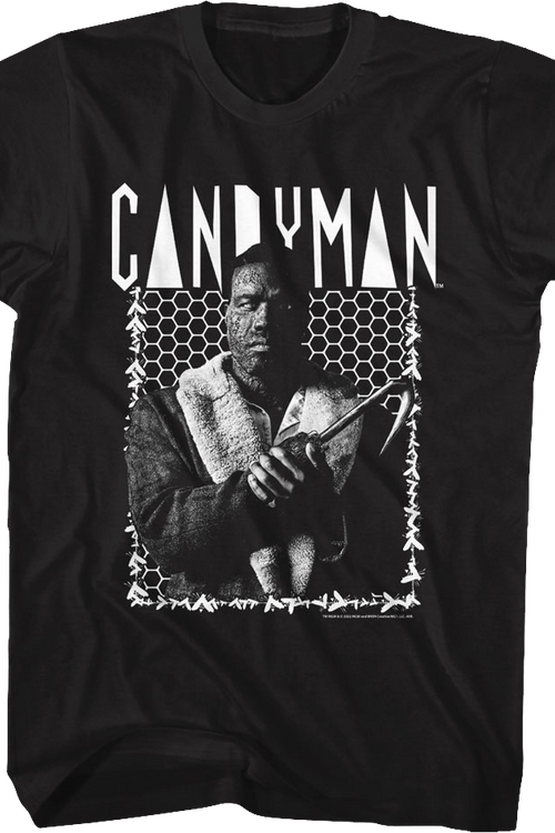 Black And White Poster Candyman T-Shirt