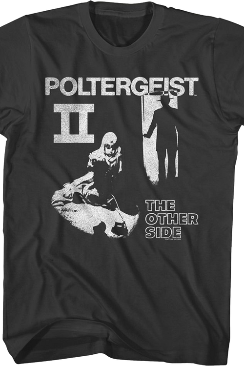 Black And White Poster Poltergeist II T-Shirt