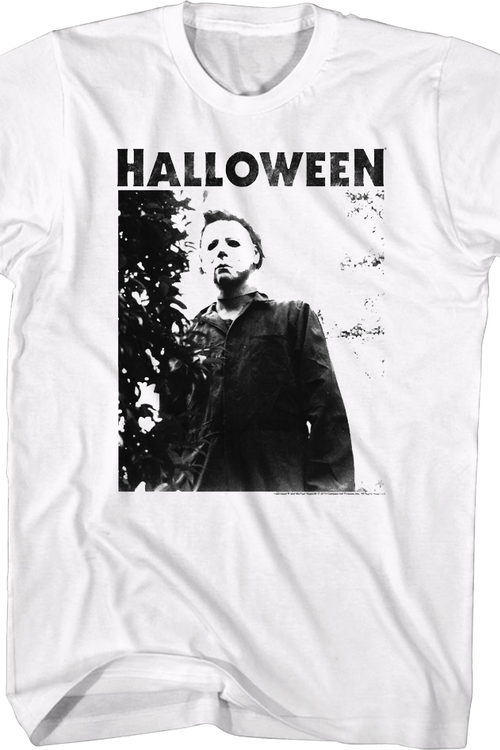 Black And White Shape Halloween T-Shirt