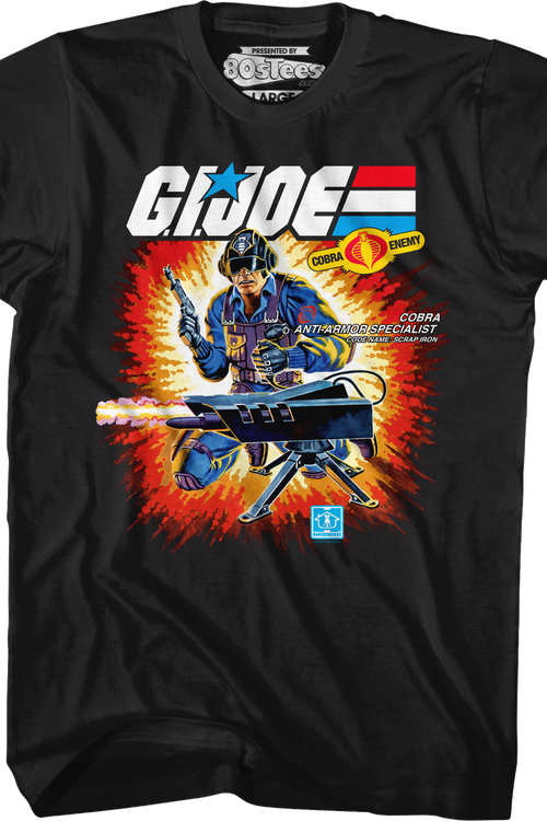 Black Box Art Scrap Iron GI Joe T-Shirt