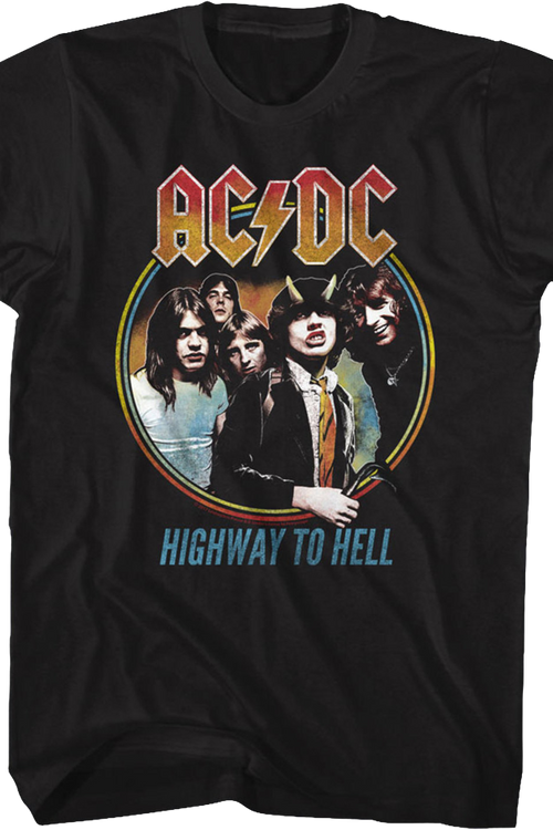 Black Highway To Hell ACDC T-Shirt
