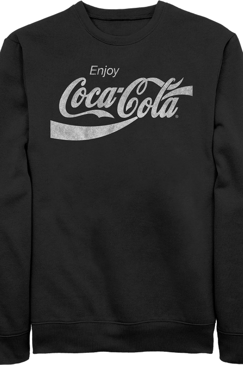 Black Enjoy Coca-Cola Sweatshirt
