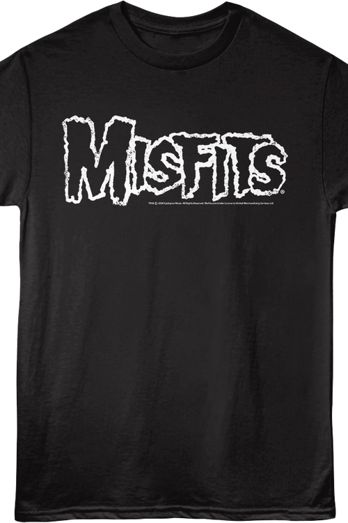 Black Logo Misfits T-Shirt