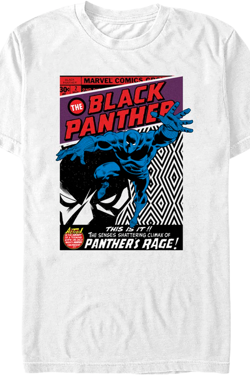 Black Panther Rage Marvel Comics T-Shirt