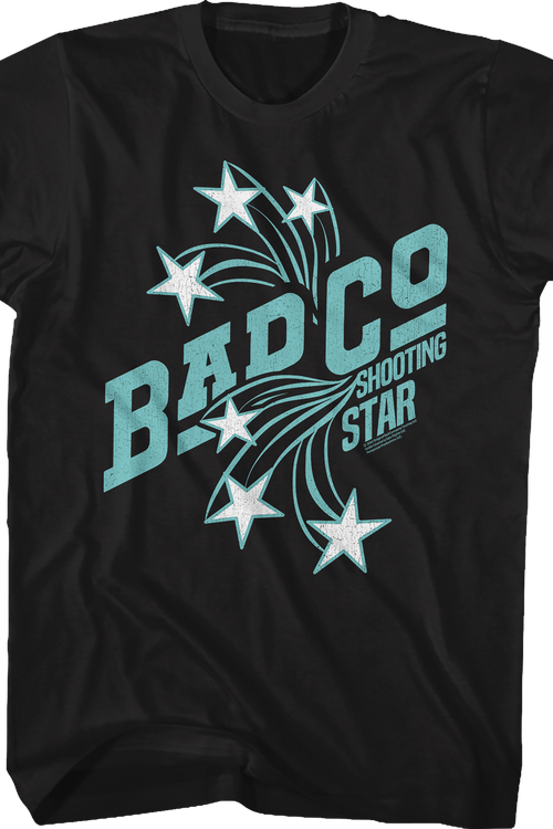 Black Shooting Star Bad Company T-Shirt