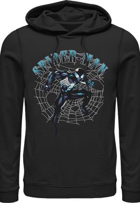 Black Suit Spider-Man Marvel Comics Hoodie