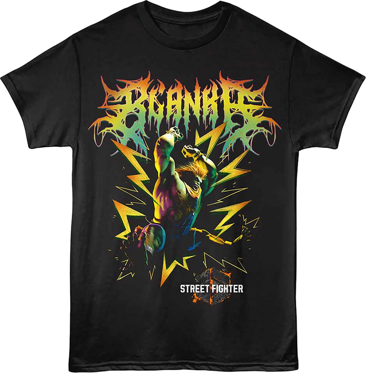 Blanka Electric Smash Street Fighter T-Shirt