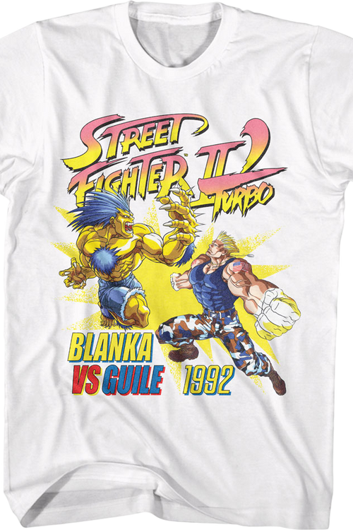 Blanka vs Guile Street Fighter II Turbo T-Shirt