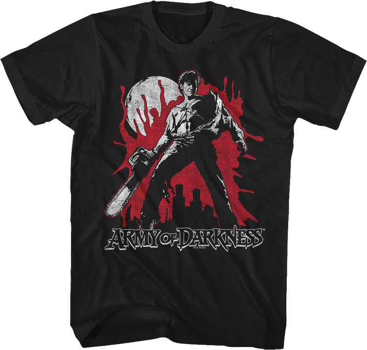 Blood-Splattered Army of Darkness T-Shirt