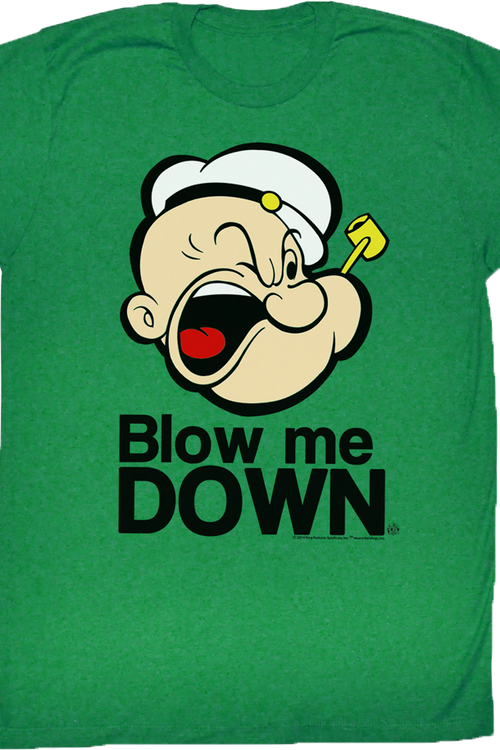 Blow Me Down Popeye T-Shirt