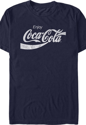 Blue Enjoy Coca-Cola T-Shirt