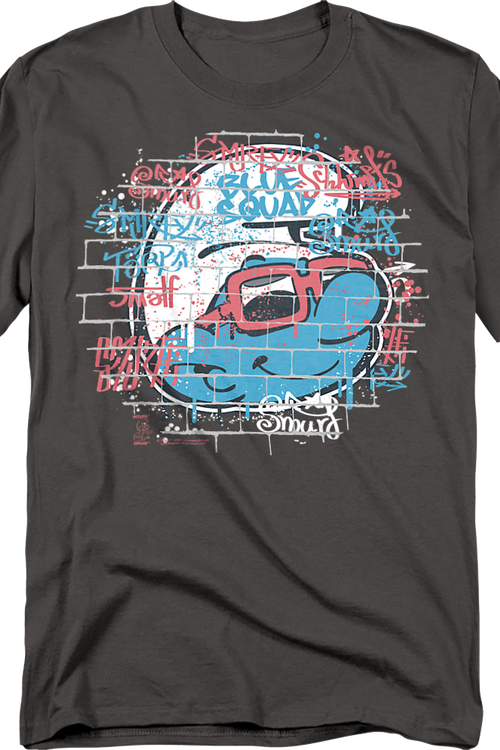Blue Squad Graffiti Smurfs T-Shirt