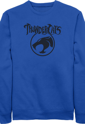 Blue ThunderCats Logo Sweatshirt