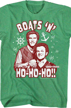 Boats 'N' Ho-Ho-Ho Step Brothers T-Shirt