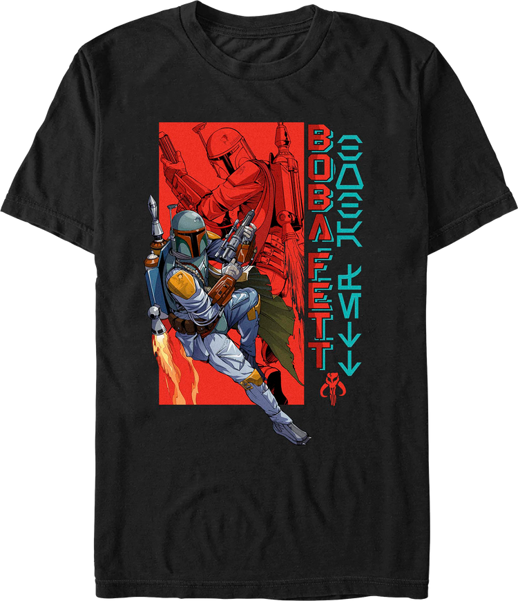 Boba Fett Collage Star Wars T-Shirt