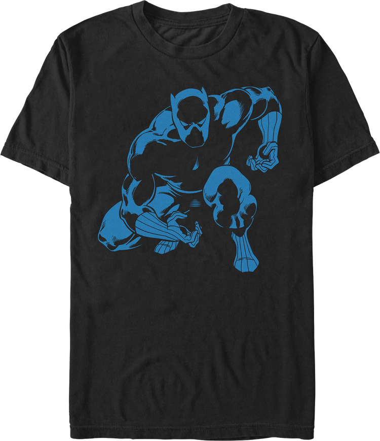 Bold Black Panther Marvel Comics T-Shirt
