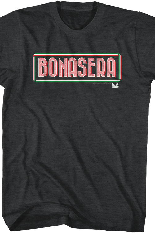Bonasera Godfather T-Shirt