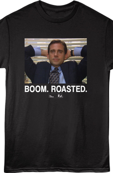 Boom Roasted The Office T-Shirt