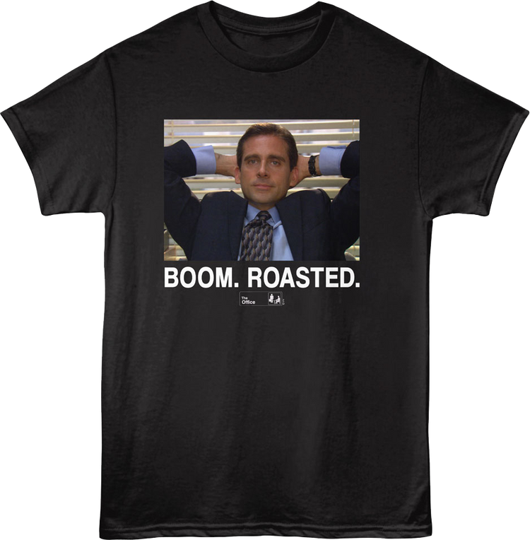 Boom Roasted The Office T-Shirt