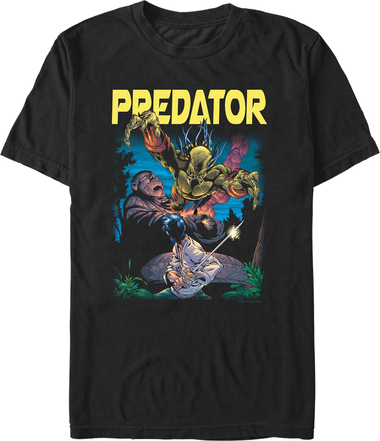 Boss Fight Illustration Predator T-Shirt