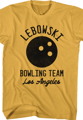 Bowling Team Big Lebowski T-Shirt