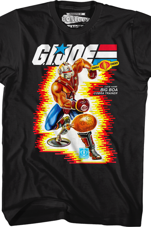 Box Art Big Boa GI Joe T-Shirt