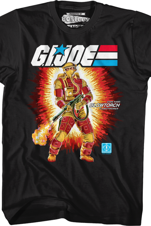 Box Art Blowtorch GI Joe T-Shirt