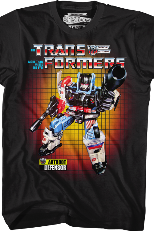 Box Art Defensor Transformers T-Shirt