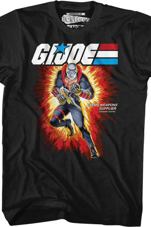 Box Art Destro GI Joe T-Shirt
