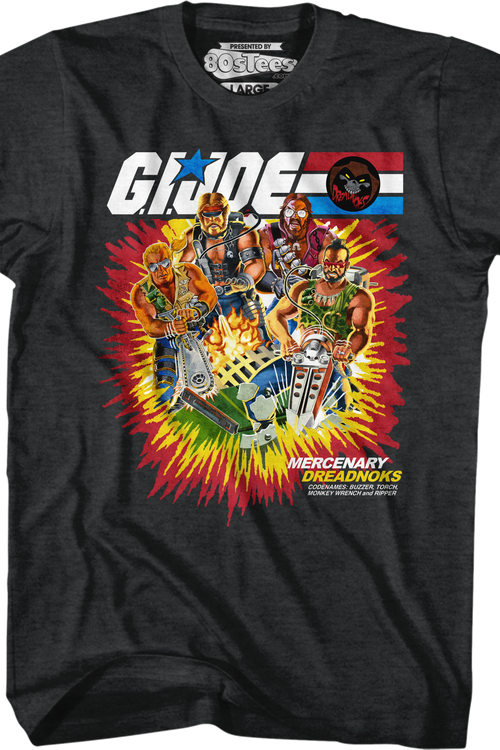 Box Art Dreadnoks GI Joe T-Shirt