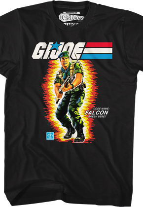 Box Art Falcon GI Joe T-Shirt