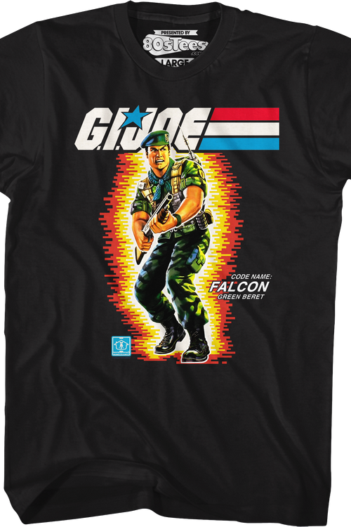Box Art Falcon GI Joe T-Shirt