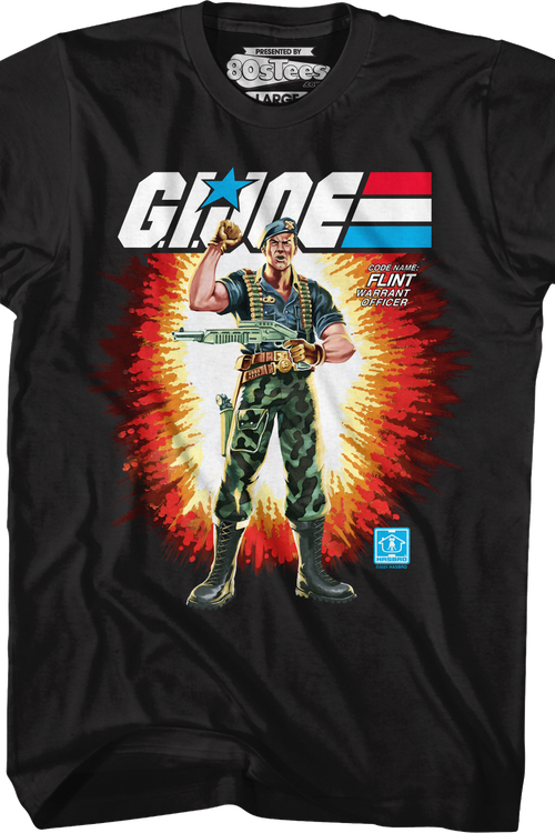 Box Art Flint GI Joe T-Shirt