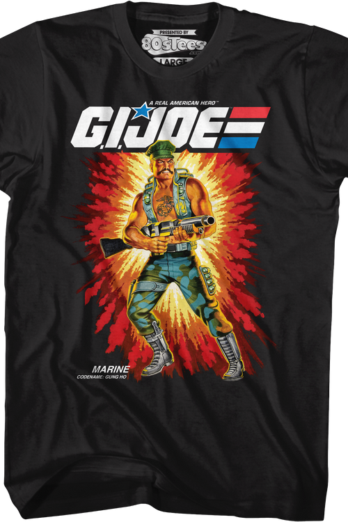 Box Art Gung Ho GI Joe T-Shirt