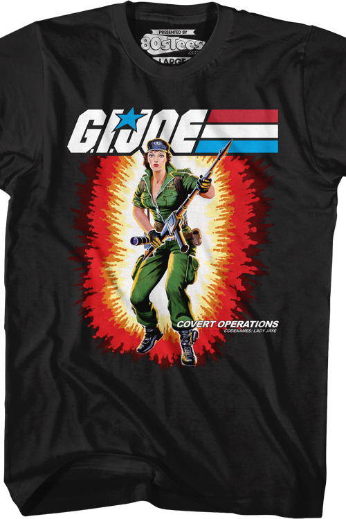 Box Art Lady Jaye GI Joe T-Shirt