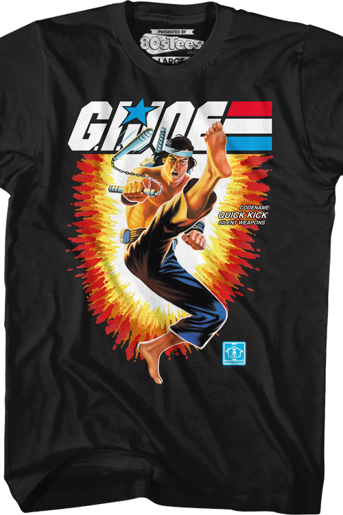Box Art Quick Kick GI Joe T-Shirt