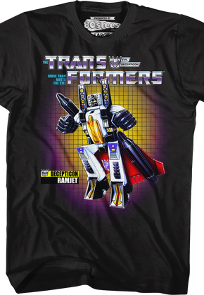 Box Art Ramjet Transformers T-Shirt