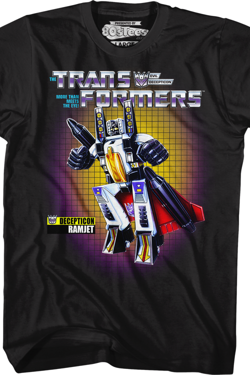 Box Art Ramjet Transformers T-Shirt