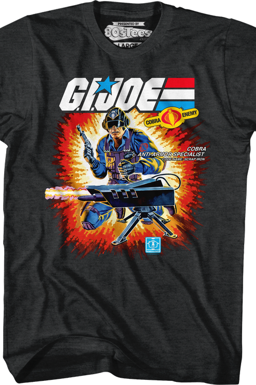 Box Art Scrap Iron GI Joe T-Shirt