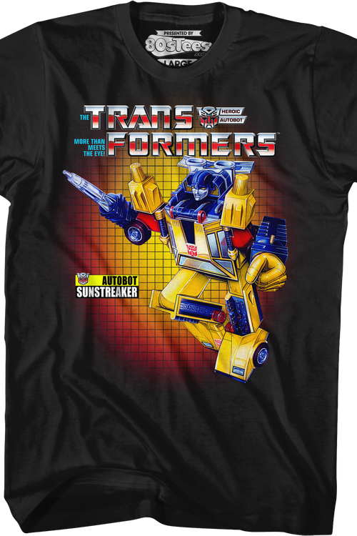 Box Art Sunstreaker Transformers T-Shirt