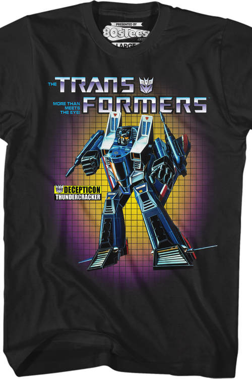 Box Art Thundercracker Transformers T-Shirt