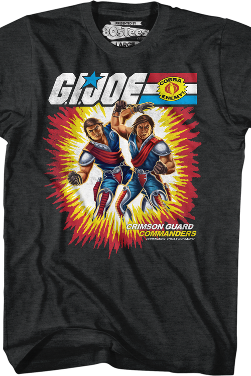 Box Art Tomax and Xamot GI Joe T-Shirt