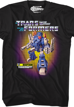 Box Art Triggerhappy Transformers T-Shirt