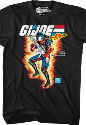 Box Art Viper GI Joe T-Shirt