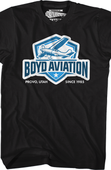 Boyd Aviation Logo Fletch T-Shirt