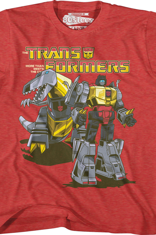 Boys Retro Grimlock Transformers Shirt