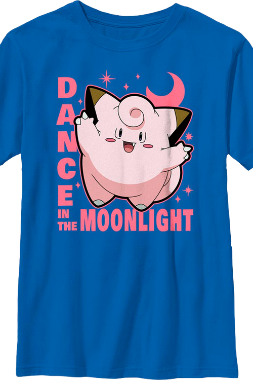 Boys Youth Dance In The Moonlight Pokemon Shirt