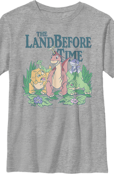 Boys Youth Group Picture Land Before Time Shirt