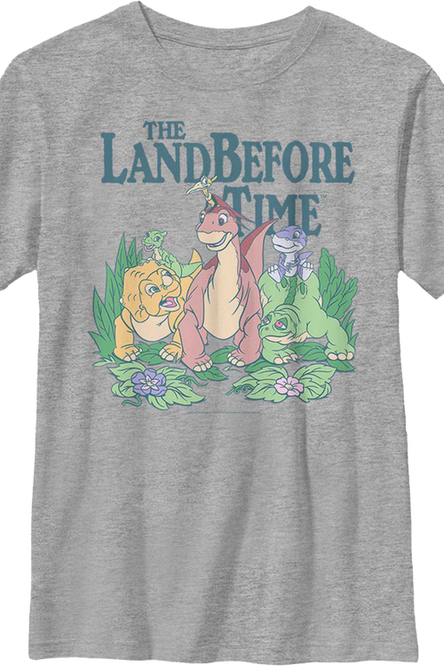 Boys Youth Group Picture Land Before Time Shirt